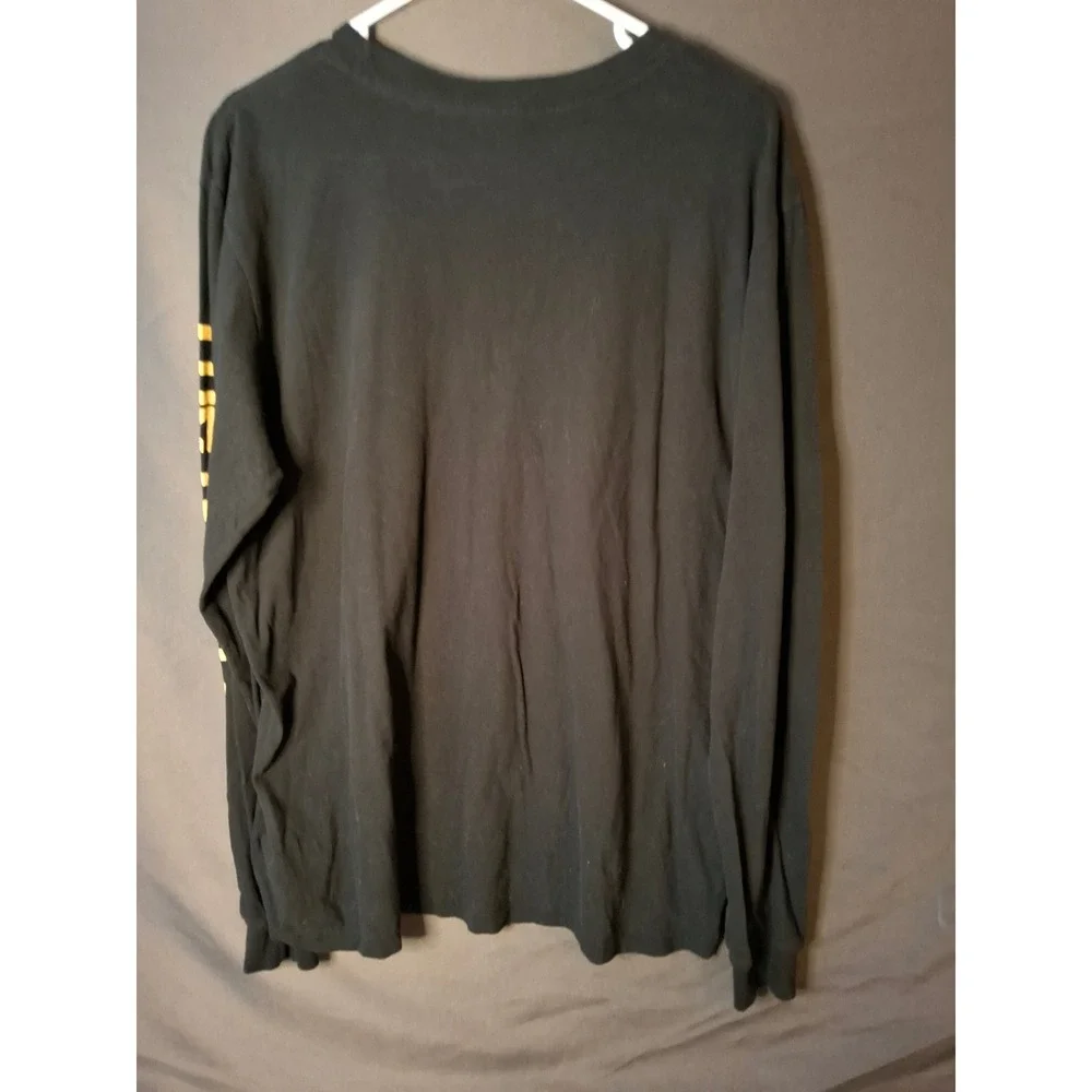 The North Face Mens Black Half Dome Blueprint Graphic Long Sleeve T-Shirt Large